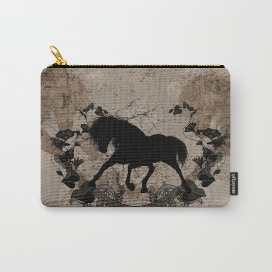 Horse silhouette Carry-All Pouch