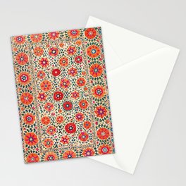 Kermina Suzani Uzbekistan Embroidery Print Stationery Card