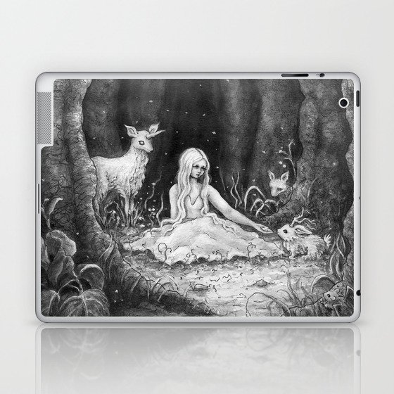 Forest nymph Laptop & iPad Skin