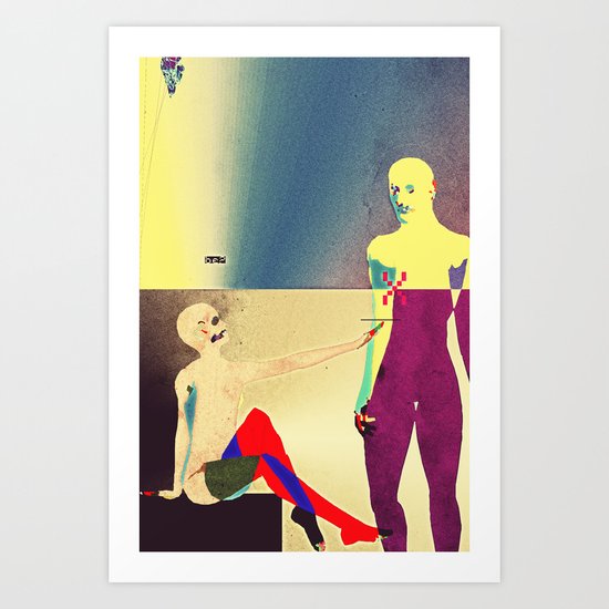 Christ Reveals Himself to Magdalene Art Print