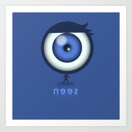 The All-Seeing Eye Art Print