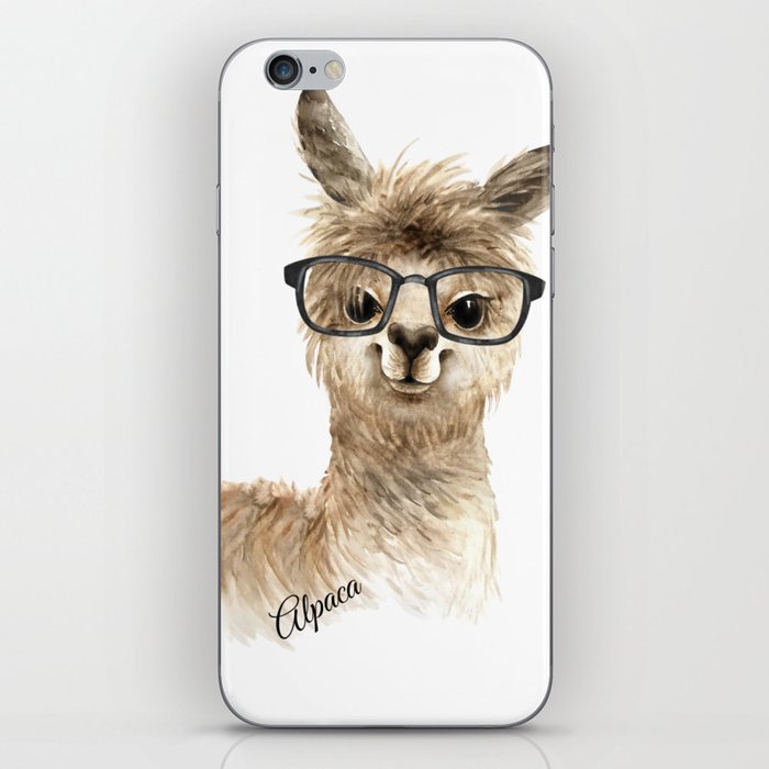 Smart Alpaca iPhone Skin
