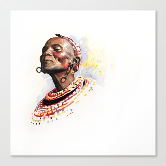 KENYA Canvas Print