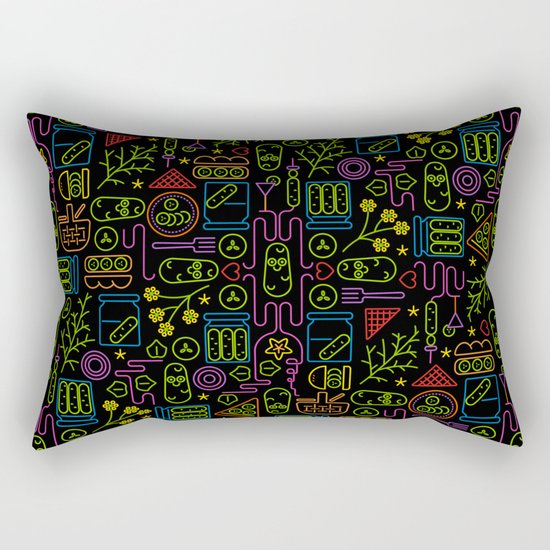 Pickles - Saturday Night Rectangular Pillow