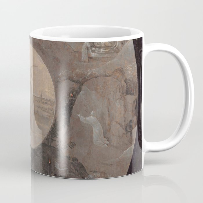 Hieronymus Bosch - Scenes from the Passion of Christ St John the Evangelist on Patmos Coffee Mug