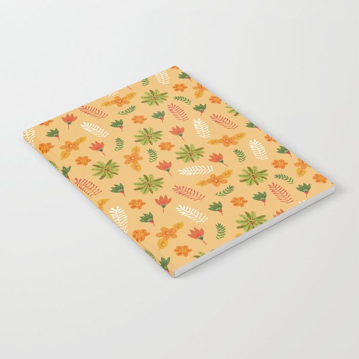Pop Flower Orange Notebook