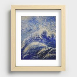 Wild Sea Recessed Framed Print