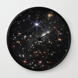 James Webb Deep Space Wall Clock | Space, Galaxy, Jameswebb, Planet, Nebula, Earth, Universe, Photo, Night, Jupiter 
