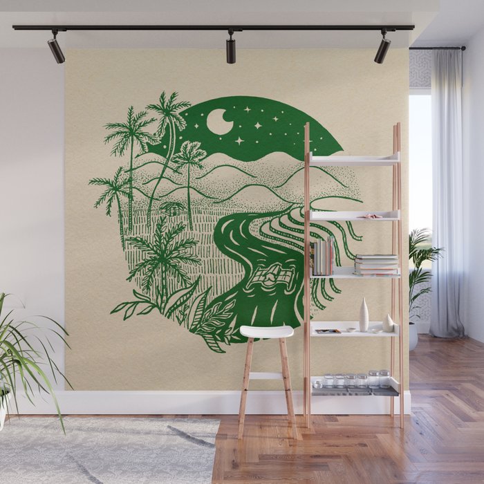 Memories Of The Philippines Wall Mural By Camilaescat Society6
