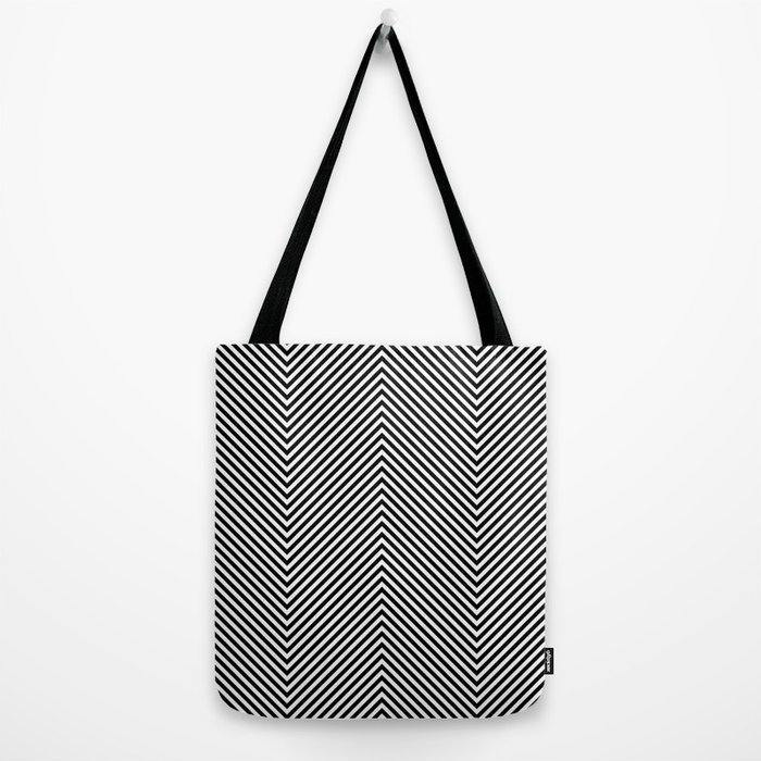 simple stripes Tote Bag by David Mark Lane