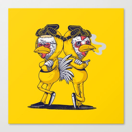 Pollos Canvas Print