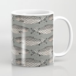steampunk salmon pewter Mug