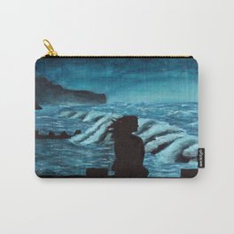 silhouette of the sea Carry-All Pouch