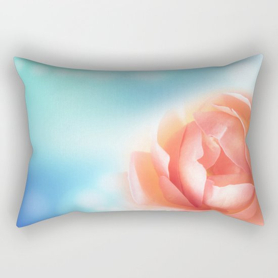 December Rose Rectangular Pillow