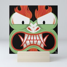 Samurai Jack - AKU Mini Art Print