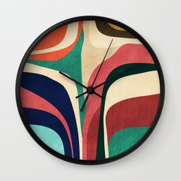 Impossible contour map Wall Clock