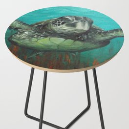 Sea Turtle 2 Side Table