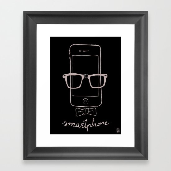 Smartphone Framed Art Print