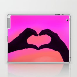 Heart Shape Hands 5 Laptop & iPad Skin