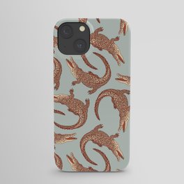 genuine lizard skin folio case for iPhone 12 Pro Max beige