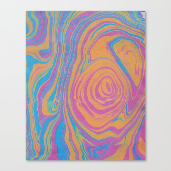 Suminagashi 01 Canvas Print