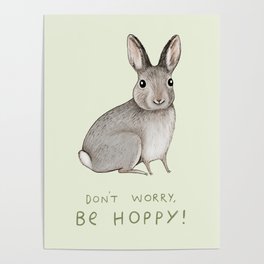 Don't Worry Be Hoppy Poster
