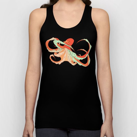 Octopus Unisex Tank Top