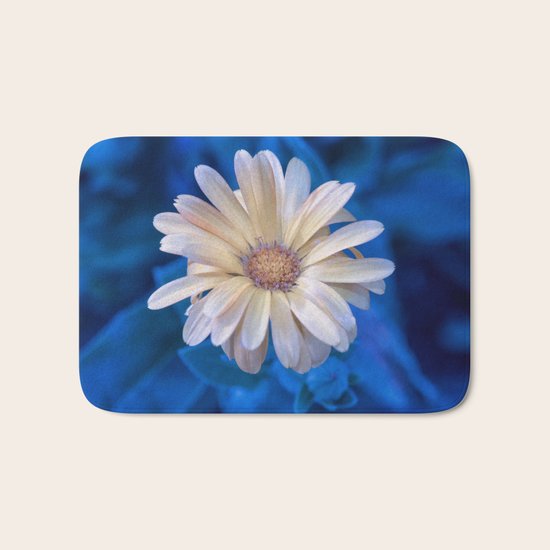 Yellow Flower Bath Mat