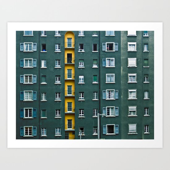 In and Out. Art Print
