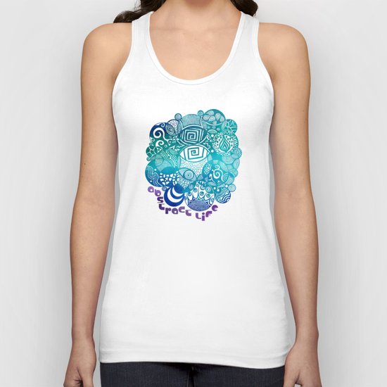 Abstract Life Unisex Tank Top