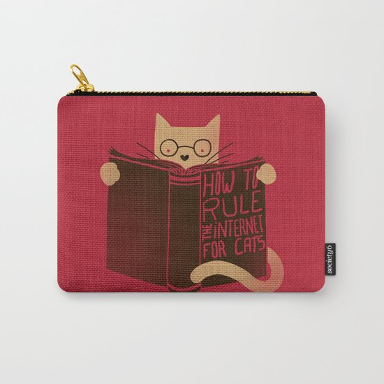 How to Rule the Internet (for cats) Carry-All Pouch