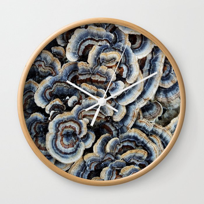 Fungus Abstract Pattern Wall Clock