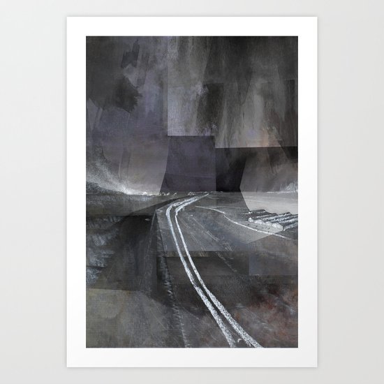 Paris d'avenir 5 Art Print