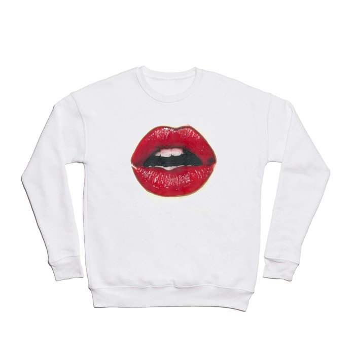 Lush - Red Lips Crewneck Sweatshirt