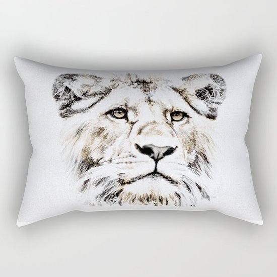 LION 4 Rectangular Pillow