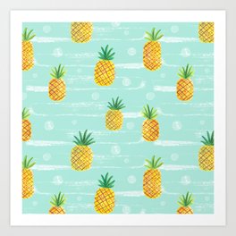 Pineapple Art Prints For Any Decor Style Society6