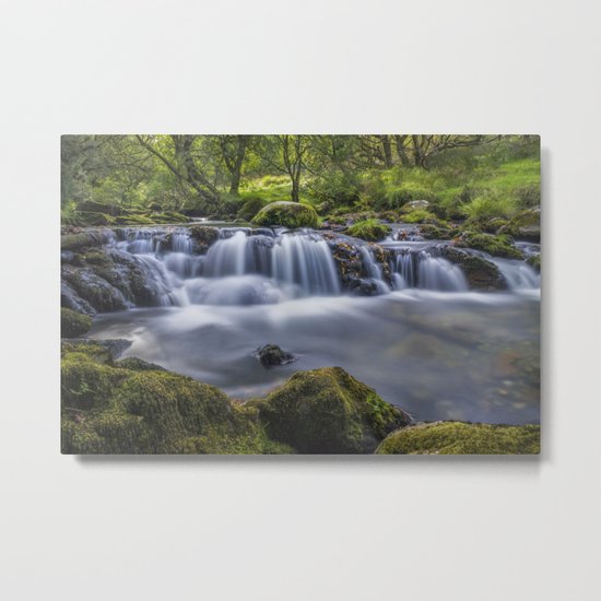 Gentle Flow Metal Print