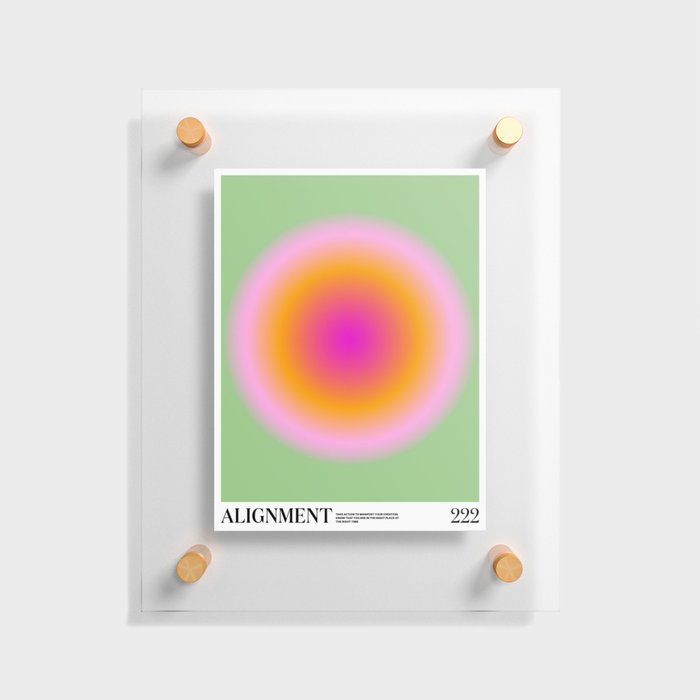 Angel Numbers: Alignment Floating Acrylic Print