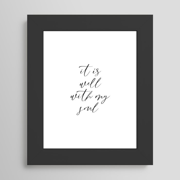 Framed Art Print