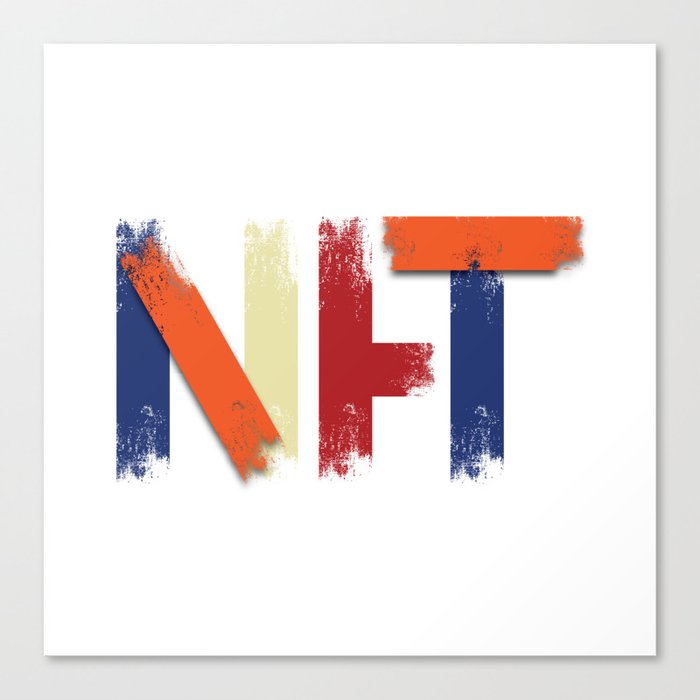 NFT art Canvas Print