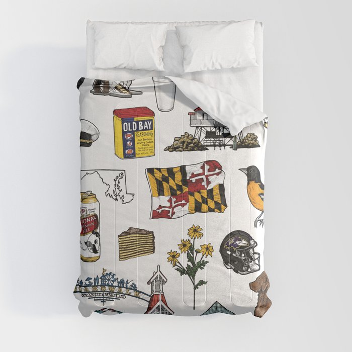 Maryland Flash Sheet - Color Comforter