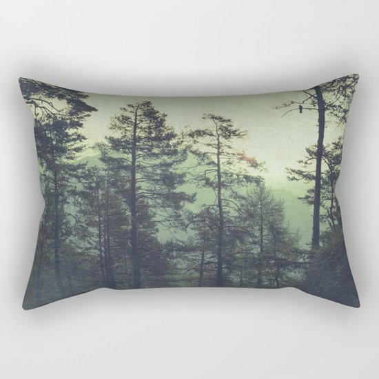 the wind was the only sound Rectangular Pillow