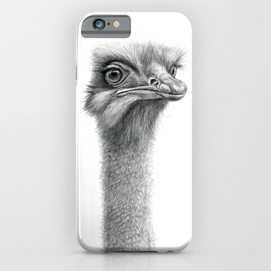 Funny Ostrich SK060 iPhone & iPod Case