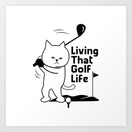 Golf Sport Art Print