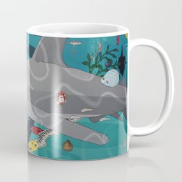 Aquarium (Shark Painting) Coffee Mug