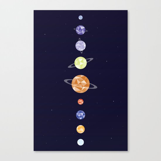 Planets Canvas Print