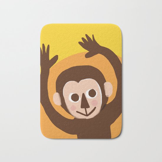 Monkey Bath Mat