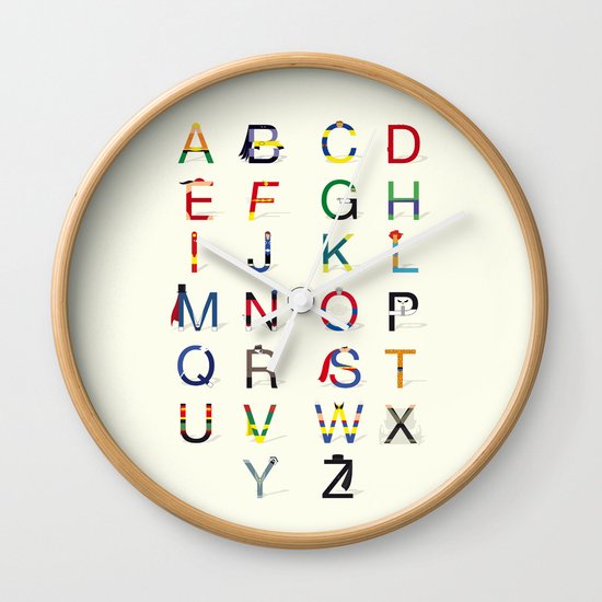 ABC SH Wall Clock