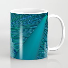 Connected in Green Coffee Mug
