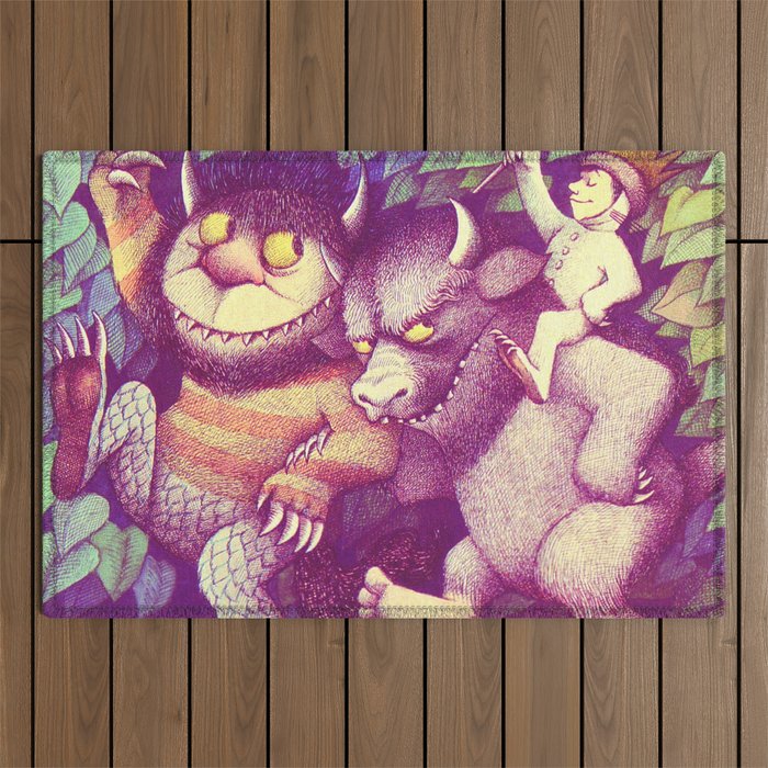The Wild Things Romp Outdoor Rug